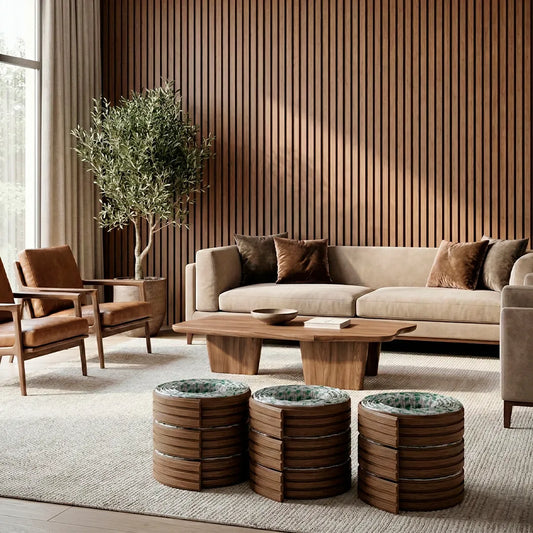 Kit Painel Ripado Autocolante