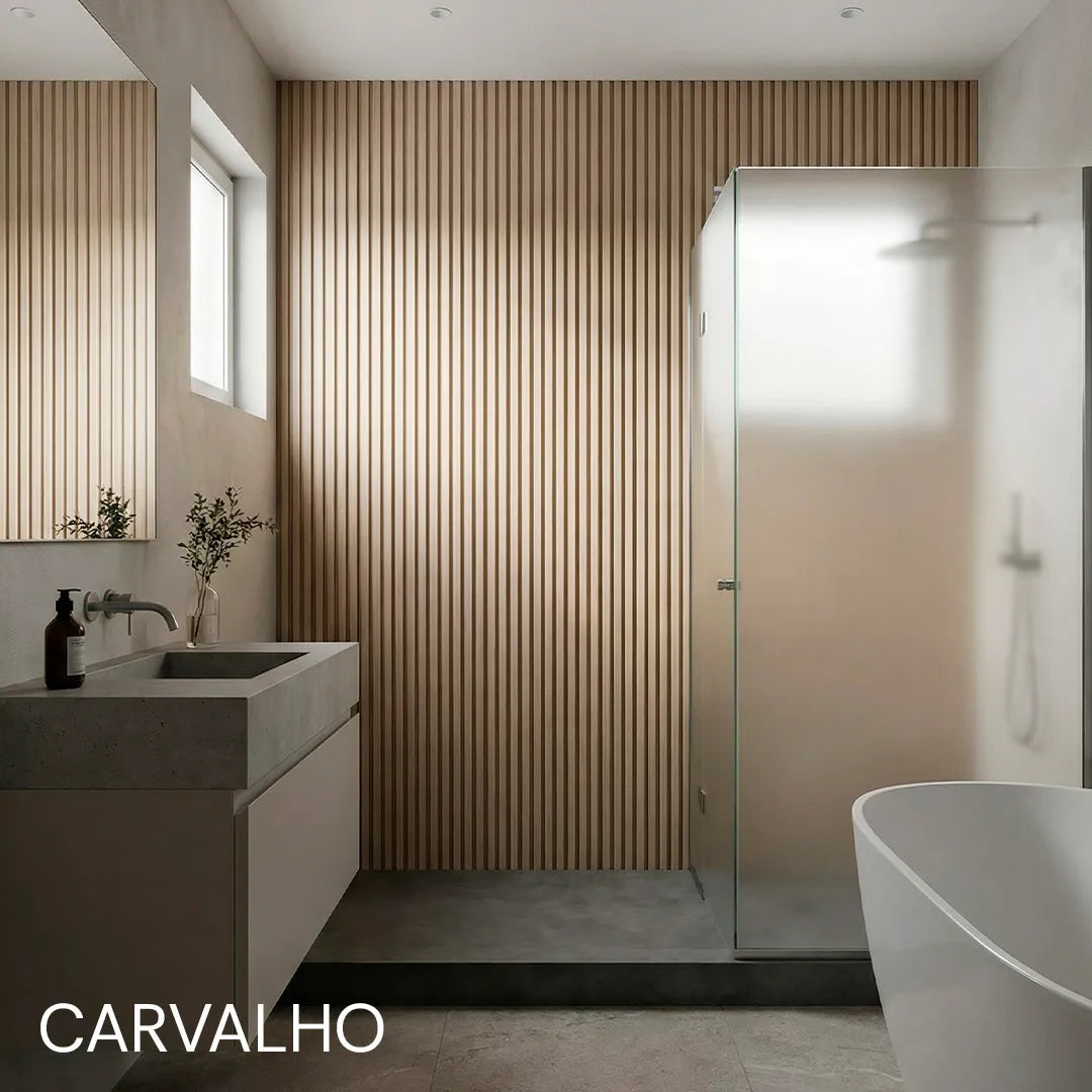 Kit Rolos de Paineis Ripados Autocolantes